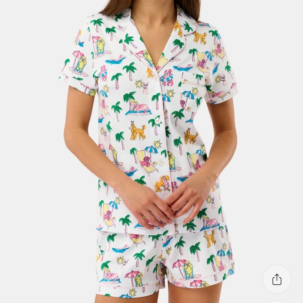 Poolside Pups Polo Pajamas